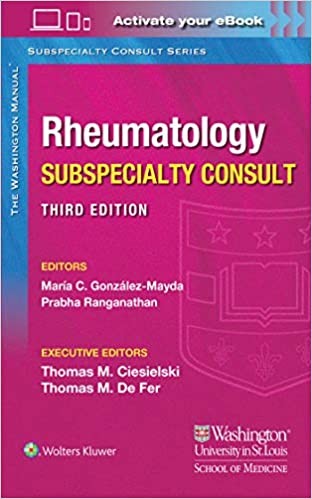 Wash Manl Spec Consult Rheumatol 3E Pb