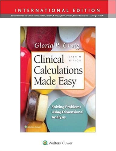 Clin Calculat Made Easy 7E (Int Ed) Pb