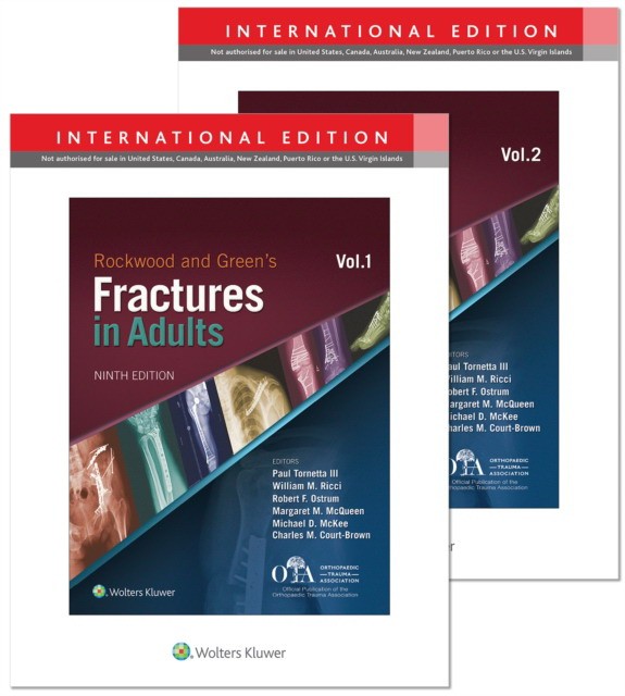 Rockwood and Green's Fractures in Adults, 9 ed,, International Edition