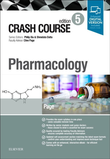 Crash Course: Pharmacology, 5 ed. Crash Course: Pharmacology, 5 ed.