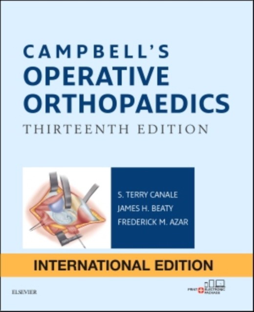 Campbell's Operative Orthopaedics. 13 ed. IE, 4vols set