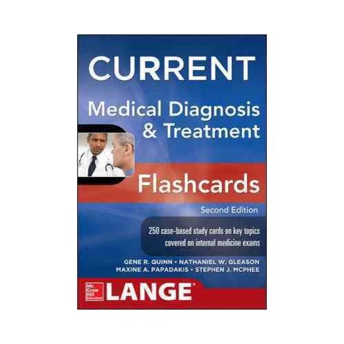 Current Medical Diagnosis and Treatment Flashcards, 2e Current Medical Diagnosis and Treatment Flashcards, 2e