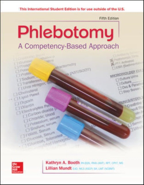 Phlebotomy a competency based approach 5