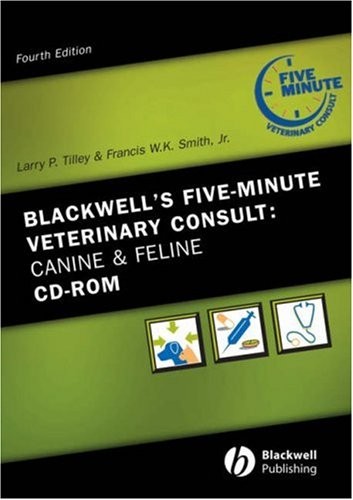 Blackwell's Five-Minute Veterinary Consult Canine and Feline CD