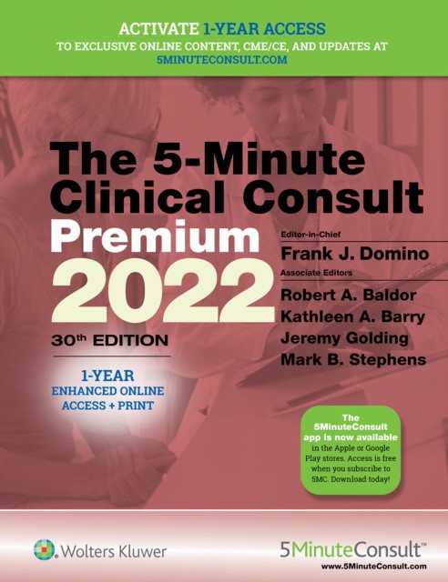 5 Min Clinical Consult Premium 2022  Cb