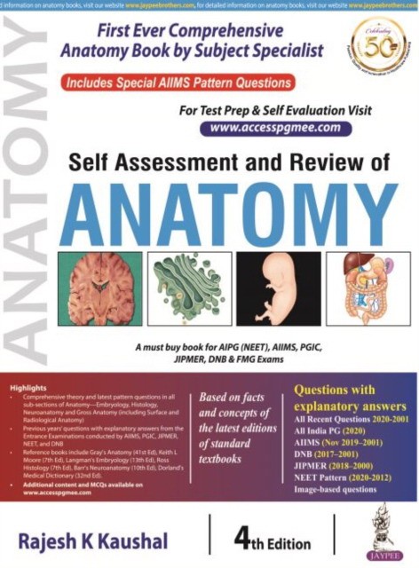 Self Assessment and Review of Anatomy 4th edition