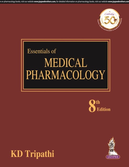 Essentials of medical pharmacology, 8 ed.