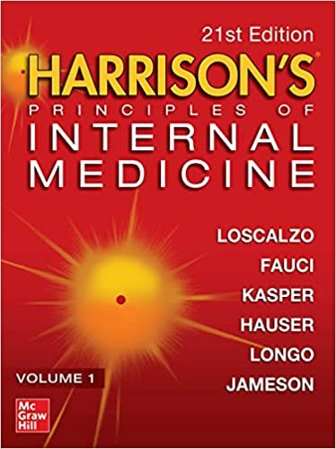 Harrison`s principles of internal medicine,21 edition (vol.1 & vol.2).