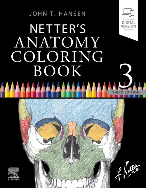 Netter`s anatomy coloring book