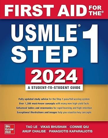 First Aid for the USMLE Step 1 2024 34th Edition ISE