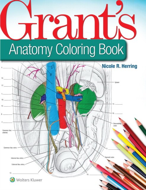 Grant`s anatomy coloring book