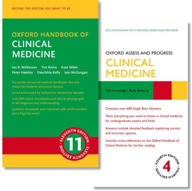 Oxford handbook of clinical medicine and oxford assess and progress: clinical medicine pack