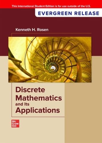 Discrete Mathematics and Its Applications: 2025 Release 9 ISE