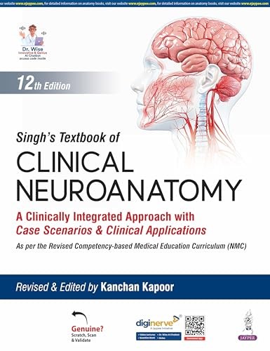 Inderbir Singh'S Textbook Of Clinical Neuroanatomy, 12 ed.