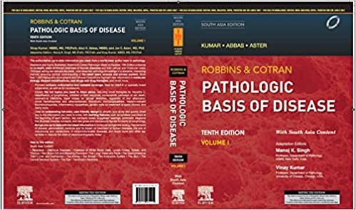 Robbins And Cotran Pathologic Basis Of Disease, 10 ed. IE.- Elsevier Science, СОЕДИНЕННОЕ КОРОЛЕВСТВО.-Hardback, 1392 p.,2020